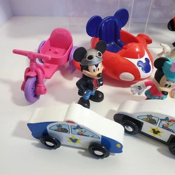 Mickey Mouse Clubhouse Figures Vehicles Train Depot Tractor Lot Tested - Picture 4 of 16